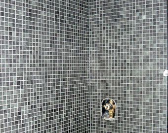 Mosaik und Kieselsteine