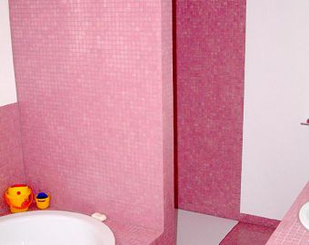 Mosaik und Kieselsteine