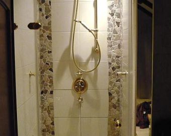 Mosaik und Kieselsteine
